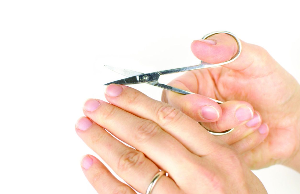 Fingernail clippings